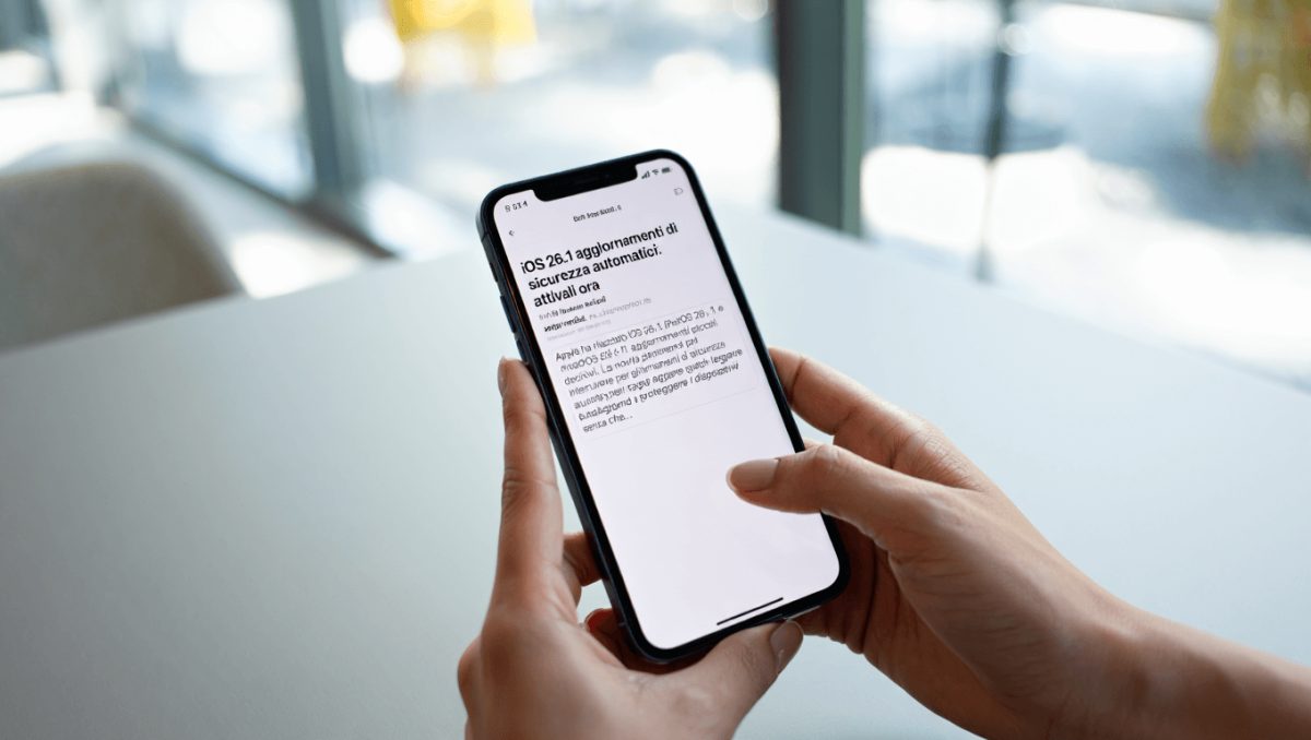iOS 26.1, come attivare gli aggiornamenti di sicurezza automatici
