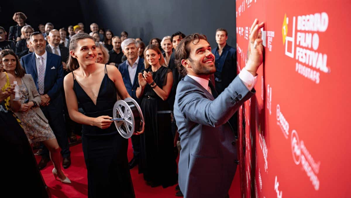 Festival del cinema di Belgrado 2026 al via, unico film italiano Duse

                
                


                
                    
                        
                        Cinema
                        
                    
                    
                

                "Father Mother Sister Brother" di Jim Jarmusch, Leone d'Oro a Venezia, ha dato il ciak...
                
                31 gen - 15:15