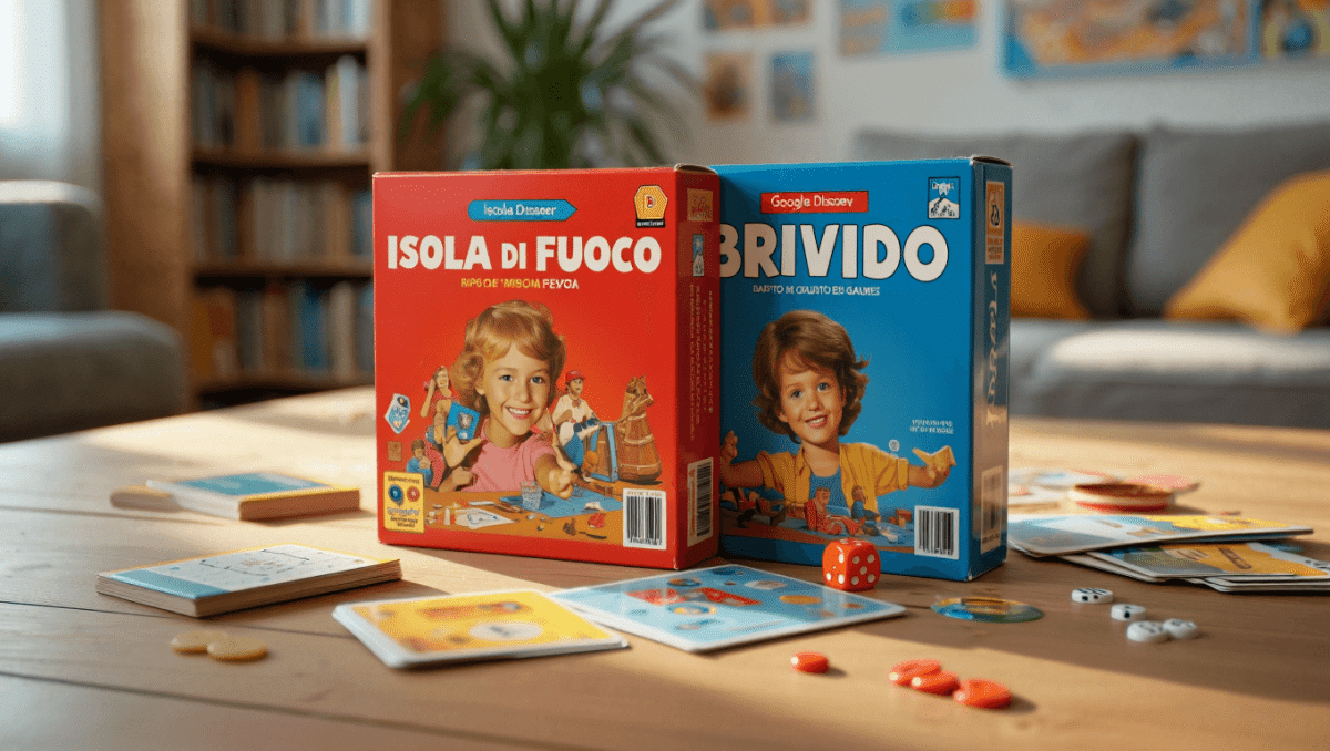 Rivivi le emozioni dei giochi da tavolo anni '80 e '90: dall'Isola di Fuoco a Brivido, corri su Amazon!