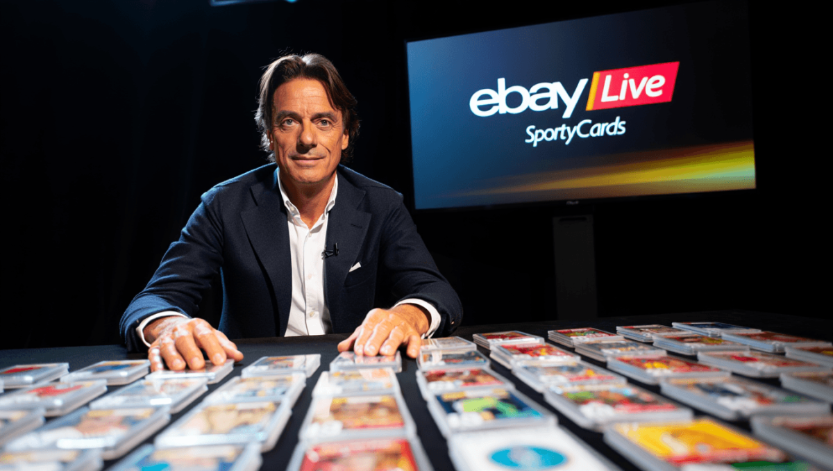 Massimo Ambrosini ospite nella diretta eBay Live di SportyCards