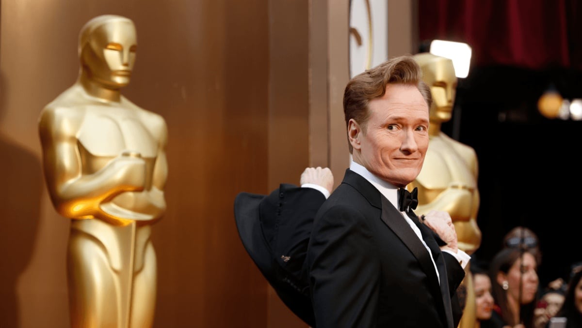 Oscar 2026, il bis di Conan O’Brien: chi è il conduttore di stanotte

                
                


                
                    
                        
                        Cinema
                        
                    
                    
                

                CIl comico e attore torna stanotte alla guida della Notte degli Oscar per il secondo anno...
                
                15 mar - 16:05