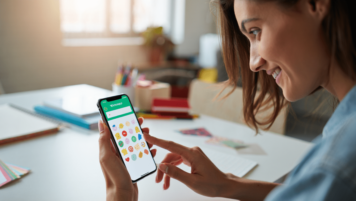 Come creare sticker personalizzati con un prompt su WhatsApp