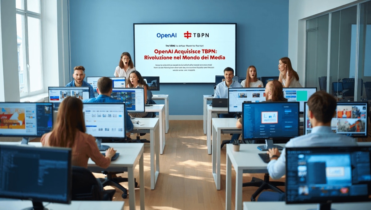 
			OpenAI entra nel settore mediatico acquisendo il noto talk show tech TBPN		