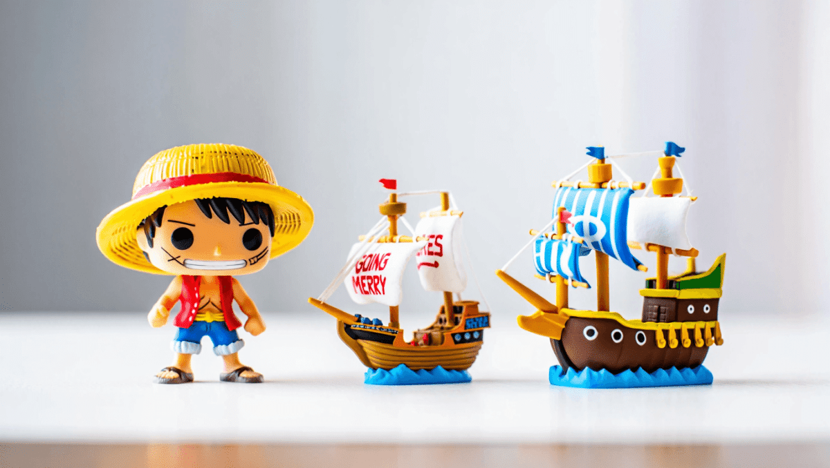 Mini Funko Pop One Piece: prenota l'espositore Going Merry e la Thousand Sunny con Luffy