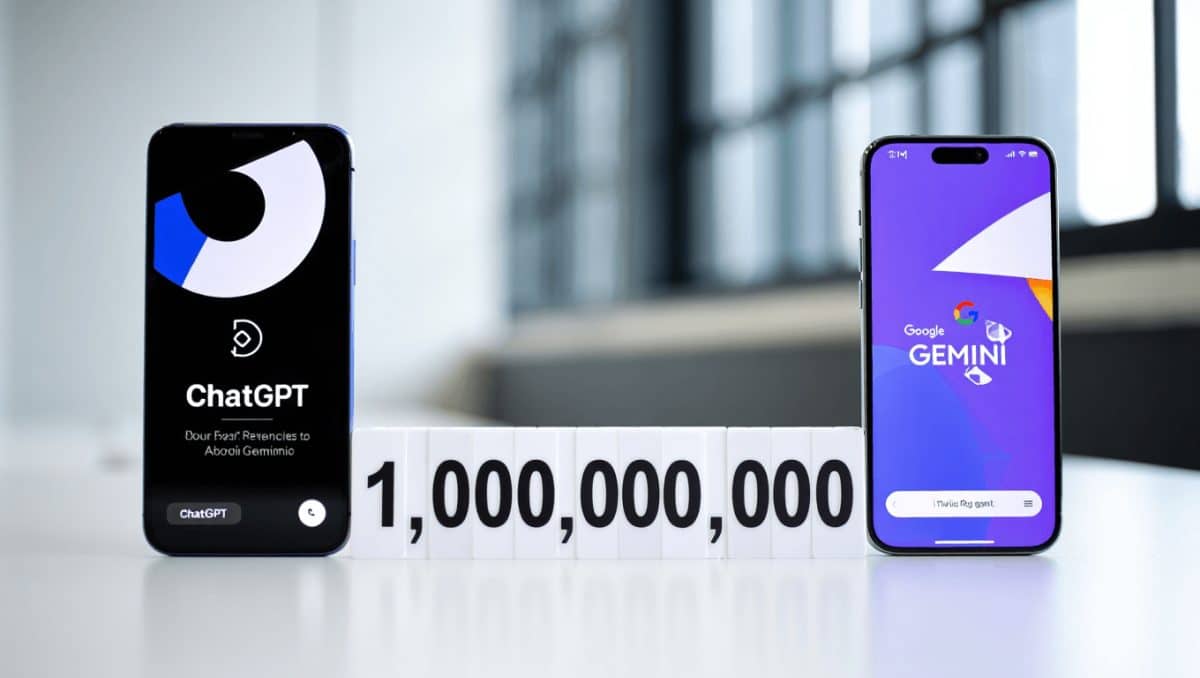 ChatGPT e Gemini superano il miliardo di utenti: la corsa è aperta