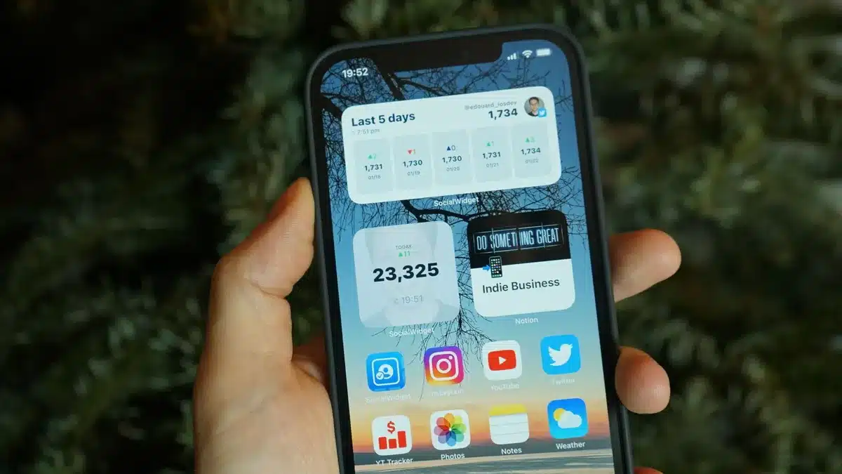 Interfaccia di controllo con widget personalizzabili e informazioni in tempo reale