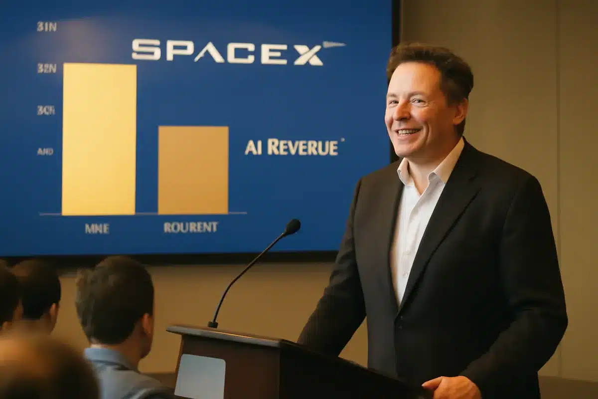 Implicazioni finanziarie: l'AI che spinge i ricavi &mdash; Nel secondo trimestre 2026 SpaceX ha registrato 7,81 miliardi di ricavi totali. Di questi, 2,56 miliardi sono stati attribuiti all'AI. Musk ha affermato che entro settembre i ricavi generati dall'AI supereranno quelli di