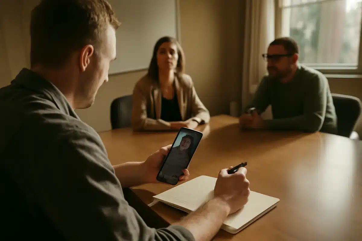 Trascrizioni live: cosa offre la funzione “Take Notes for Me” — La novità si chiama Take Notes for Me . È una funzione già nota per le videochiamate. Ora Google la estende anche alle riunioni in presenza. Si avvia l’app Meet